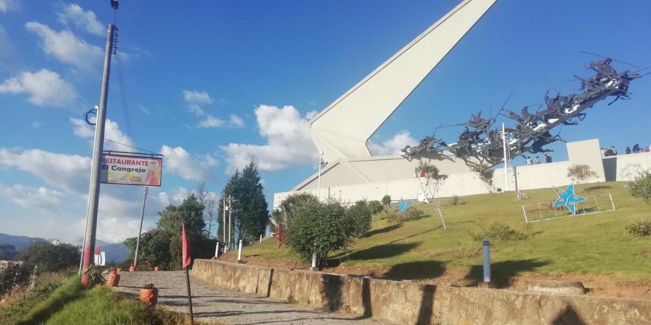 Hotel El Cangrejo Paipa Exteriör bild