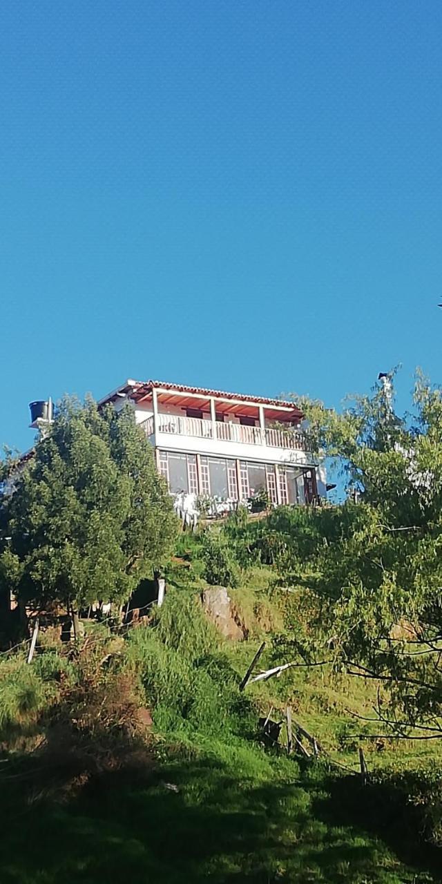 Hotel El Cangrejo Paipa Exteriör bild